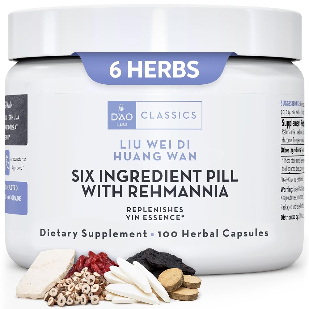 DAO Labs Six Ingredient Pill with Rehmannia - 100 Capsules