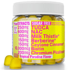 SHIZAM Liver Support Gummies with TUDCA NAC Milk Thistle - 60 Count