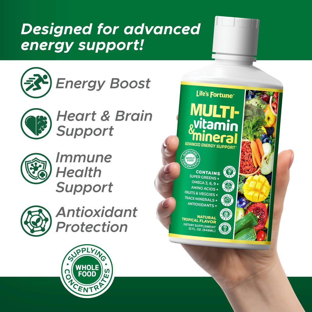 Life's Fortune Liquid Multivitamin for Adults - 32 oz - image 2