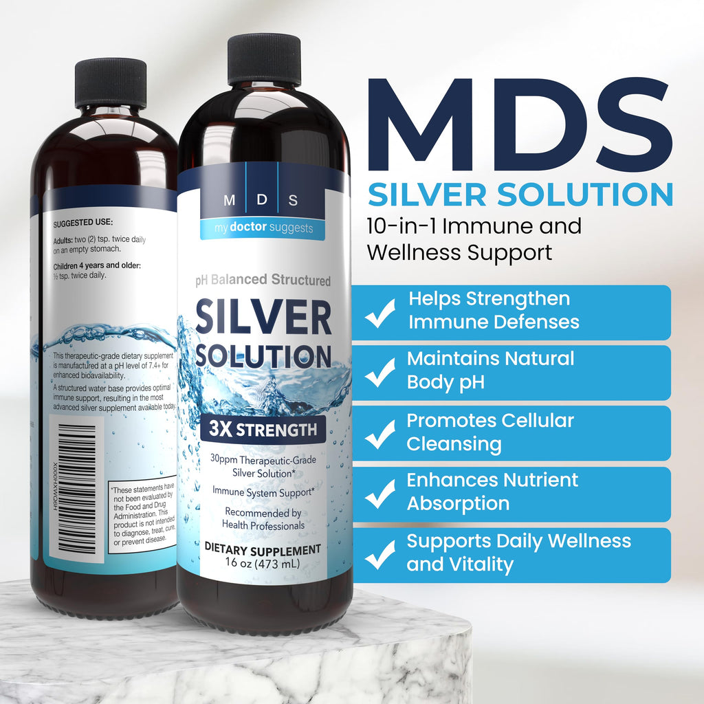 My Doctor Suggests Colloidal Silver Liquid 30ppm - 16 oz - image 4