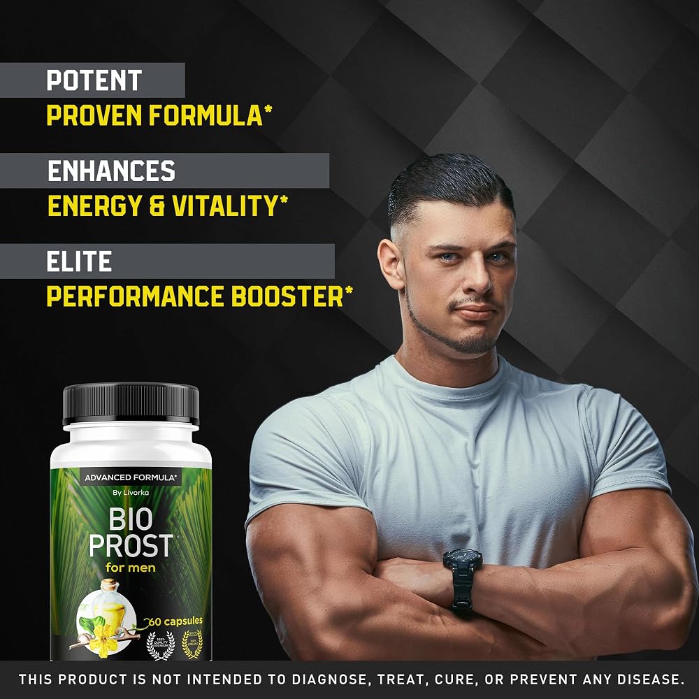 LIVORKA BioProst for Men Supplement - 300 Capsules - image 3