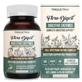 Triquetra Health Flora Digest - 3-in-1 Max Strength Digestive Enzymes