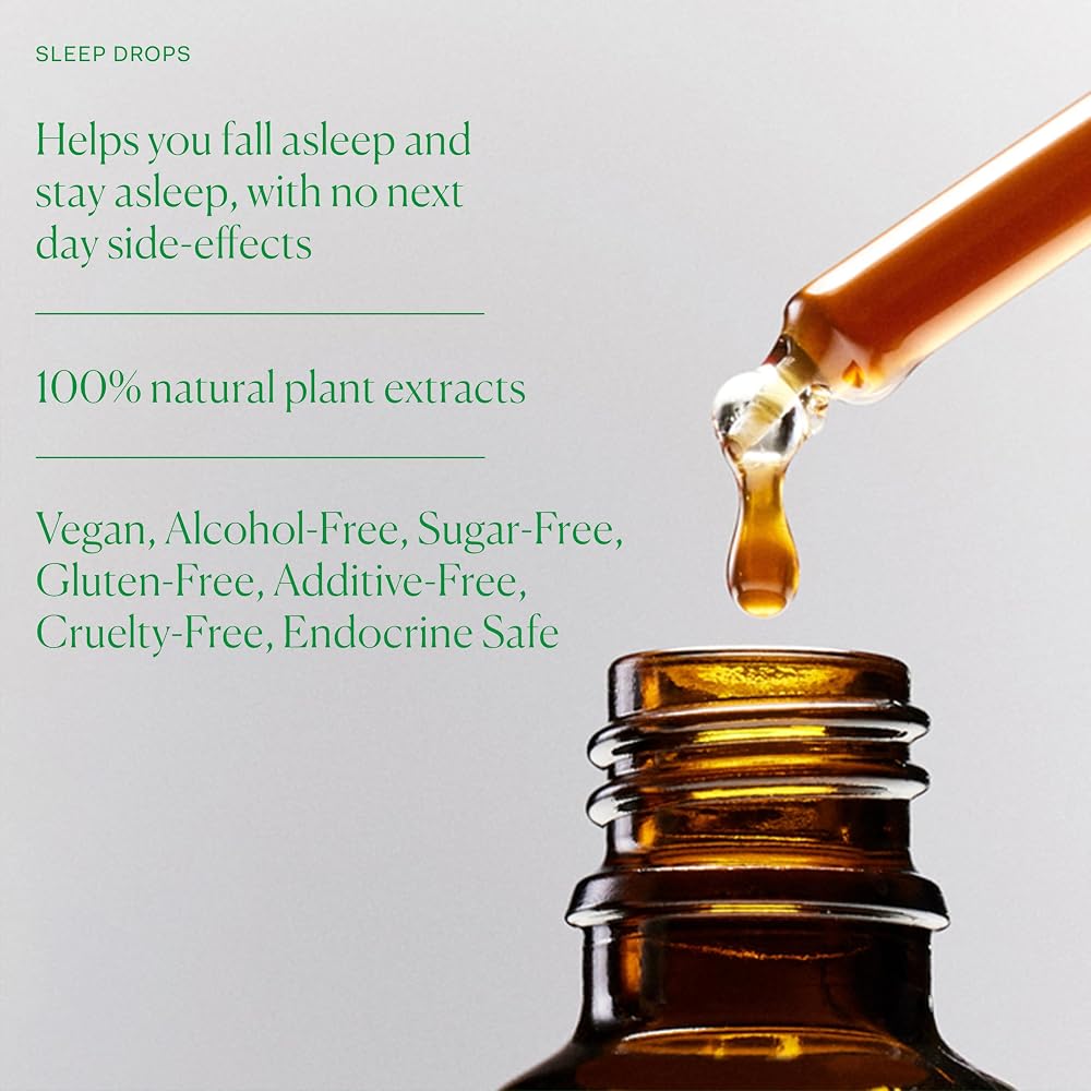 The Nue Co. Sleep Drops Natural Sleep Support Tincture - 30ml - image 4