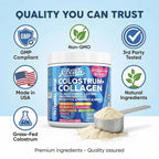 Clean Nutraceuticals Bovine Colostrum Powder with Collagen Peptides - 9.5 oz - image 8