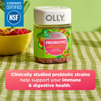 OLLY Extra Strength Probiotic Chewable Gummy - 50 Count - image 2