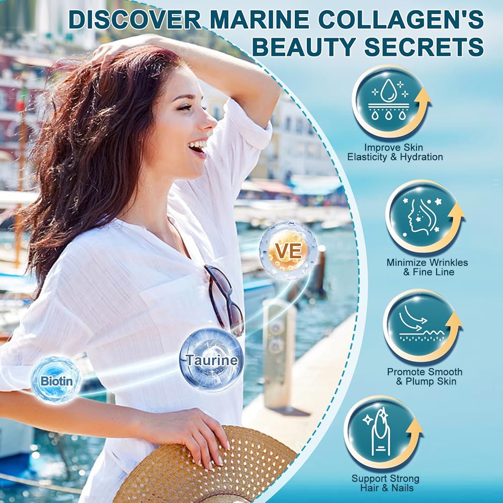 DRFOSTER Marine Collagen Peptides Powder Type I & III - 35 Servings - image 4