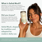 Bloofah Safed Musli Extract 500mg Capsules - 120 Count - image 3