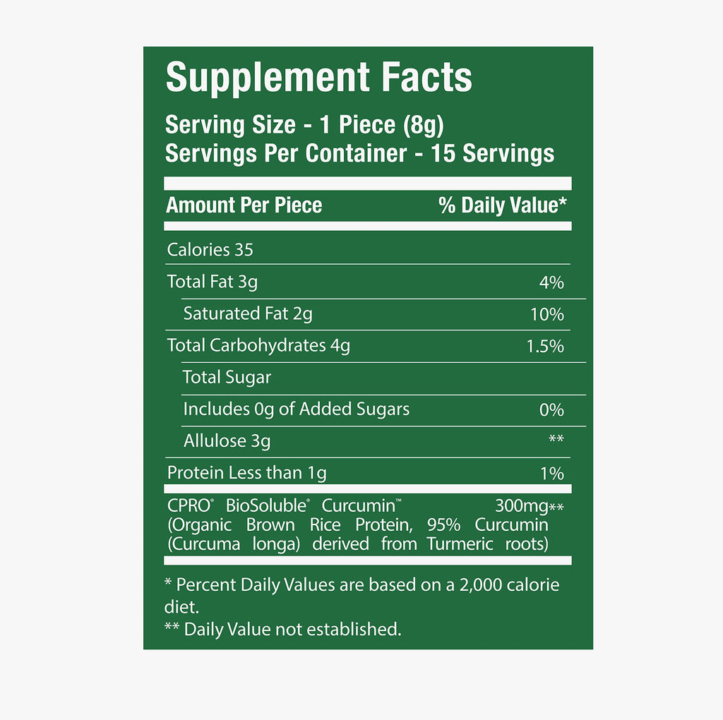 CurcuminPro ChocoFusion Moccachino Mint Curcumin Chocolate - 30 Count - image 6