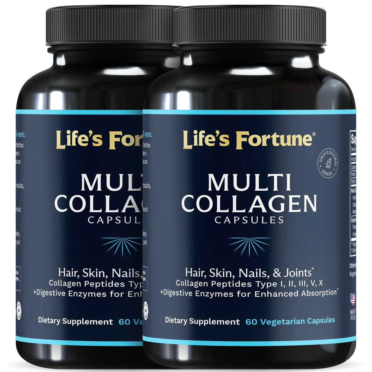 Lewis Labs Multi Collagen Peptides Types I, II, III, V & X