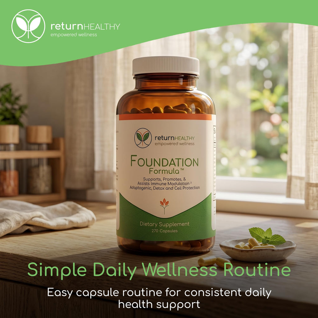 Return Healthy Foundation Formula Capsules - 270 Count - image 6