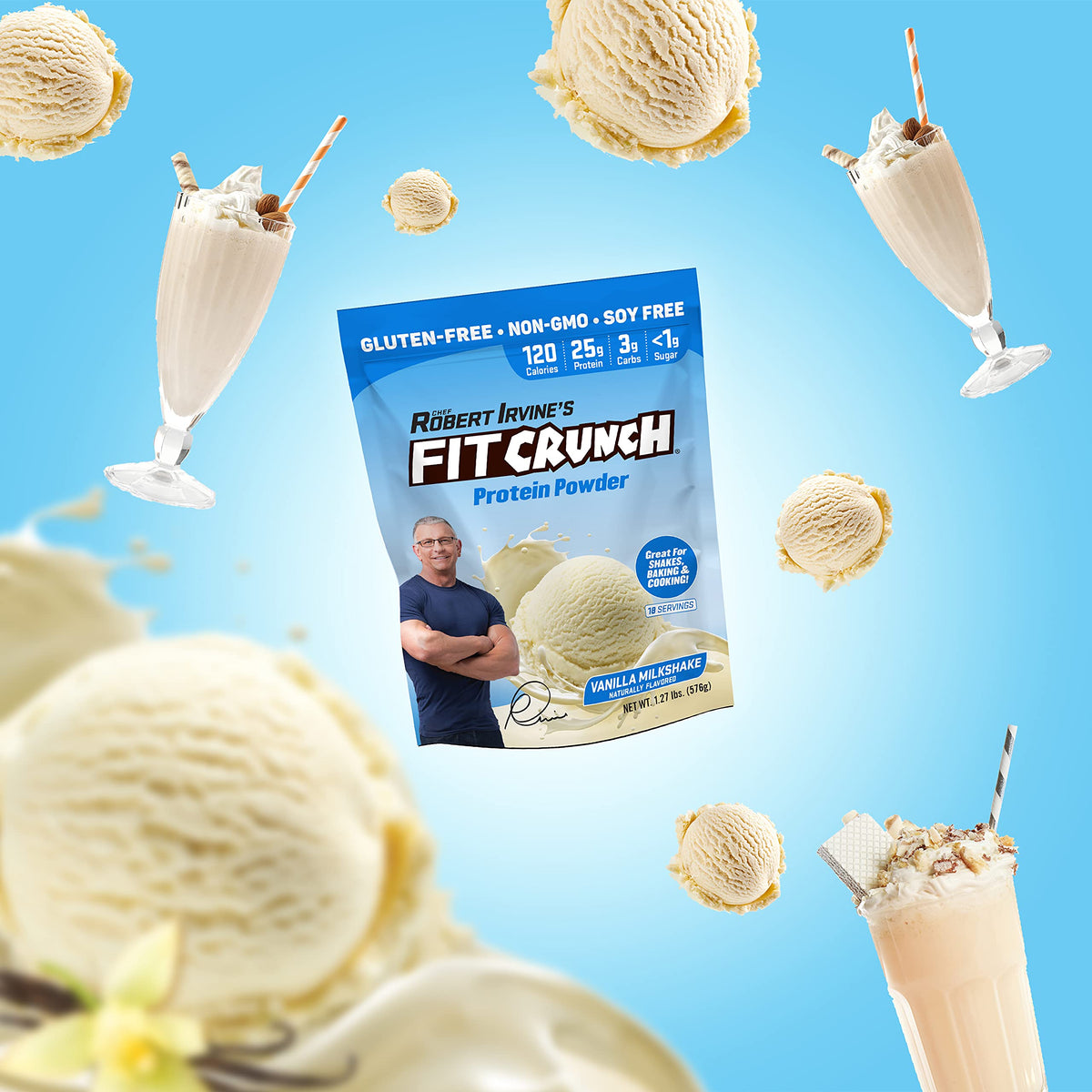 Fit Crunch Whey Protein Powder