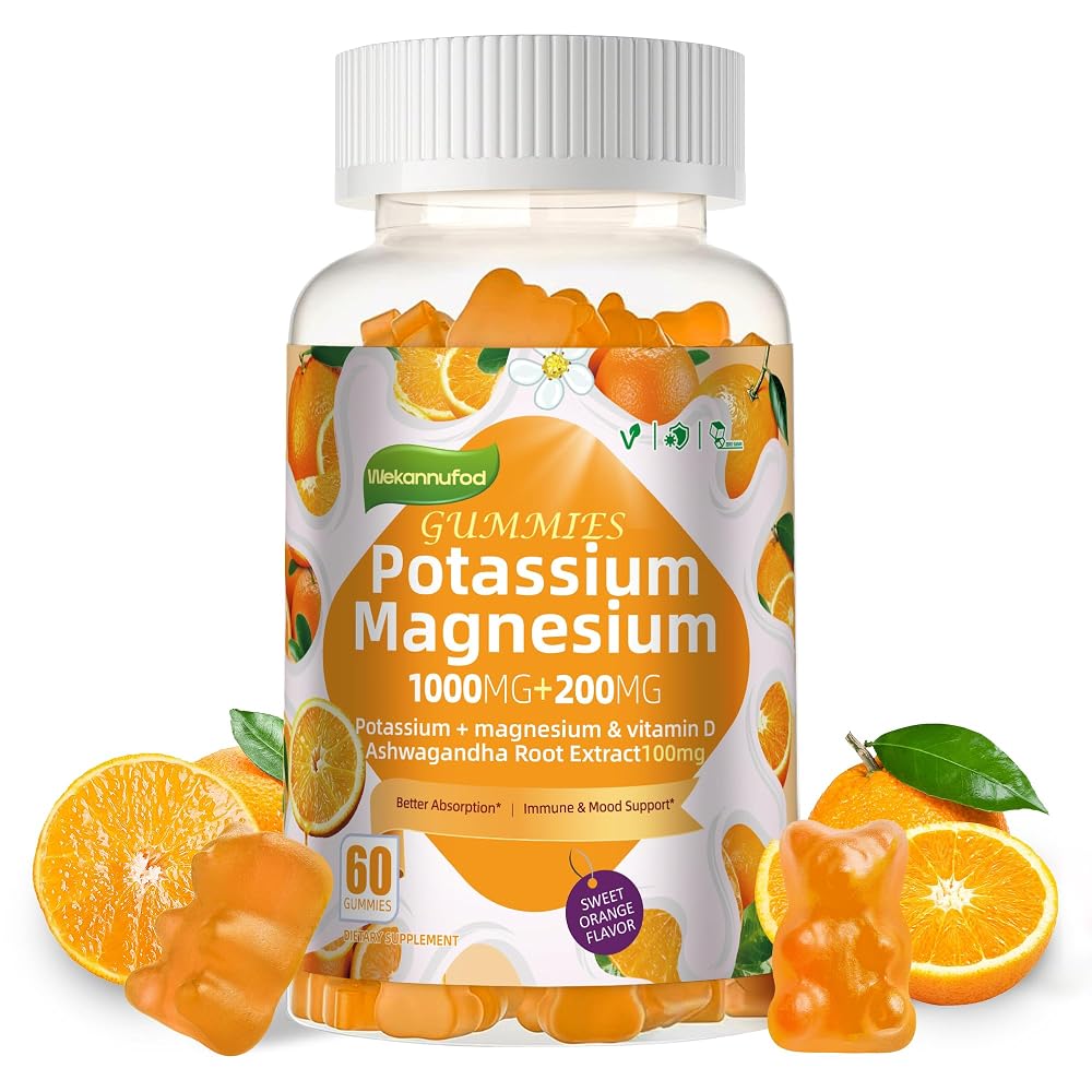 Wekannufod Sugar-Free Vitamin D3 K2 Gummies