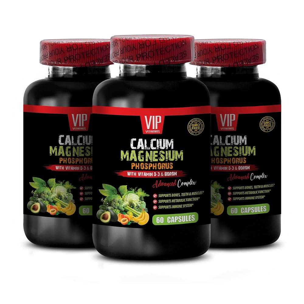 SKIN CARE SOLUTIONS Calcium Magnesium Phosphorus - 180 Capsules