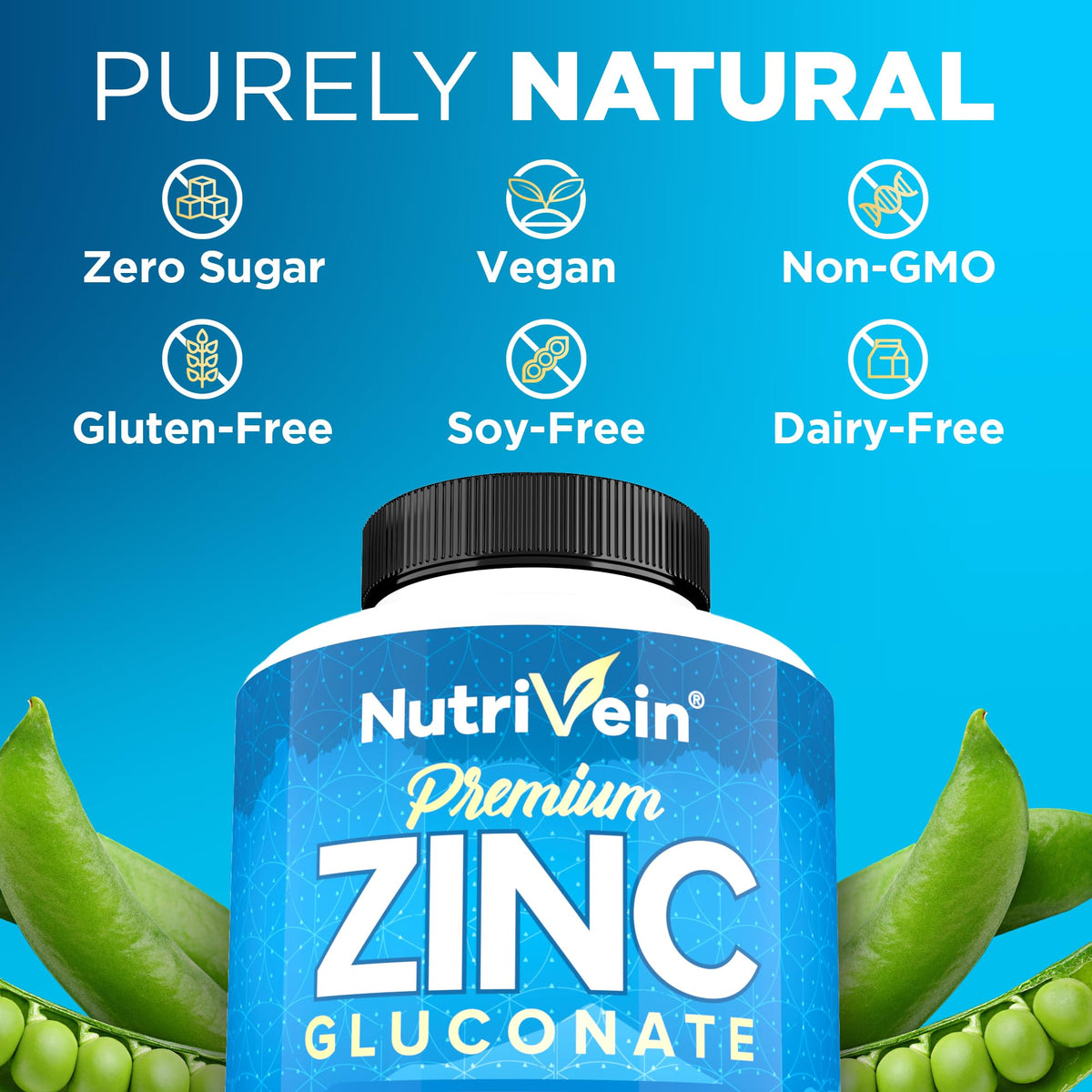 Nutrivein Premium Zinc - High-Absorption Zinc Supplements