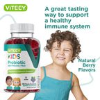 Viteey Probiotics Plus Prebiotics Fiber Gummies