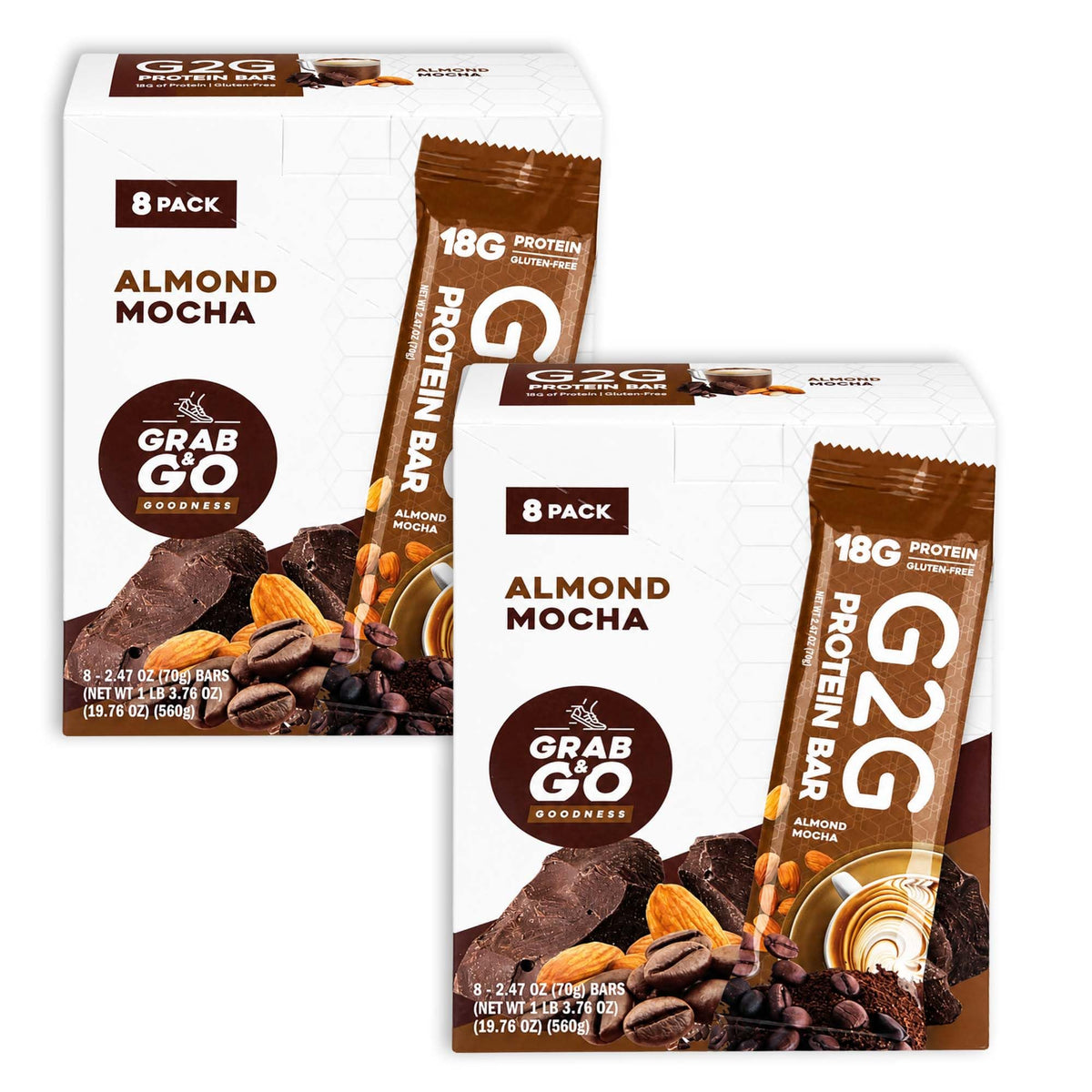 G2G Protein Bar, Almond Mocha Parent