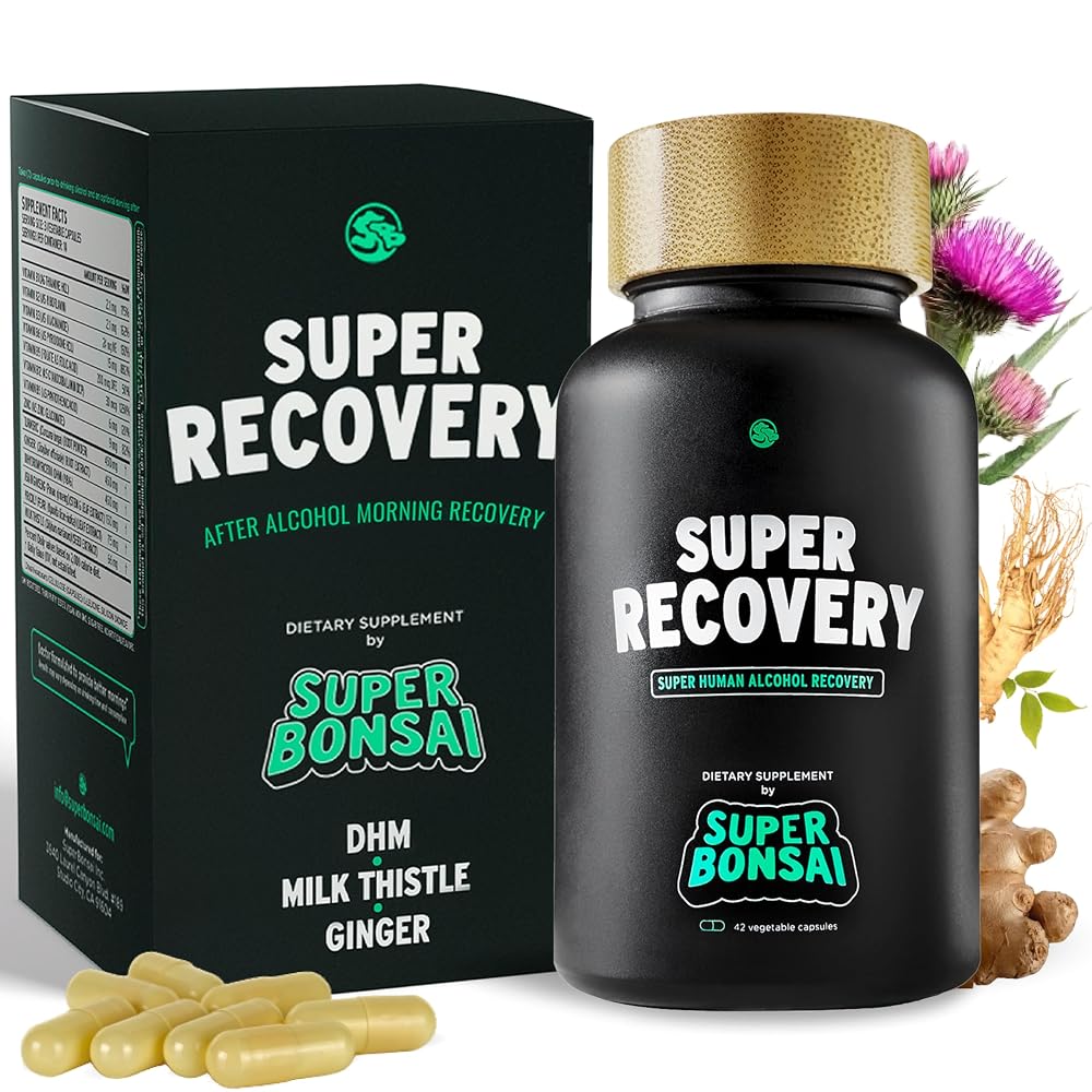 SuperBonsai Super Recovery Capsules for Post Celebration and Morning