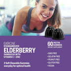 Ever One Sambucus Elderberry Gummies with Vitamin C and Zinc - 60 Gummies - image 6