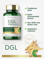 Carlyle DGL Deglycyrrhizinated Licorice - 200 Vegetarian Capsules - image 4