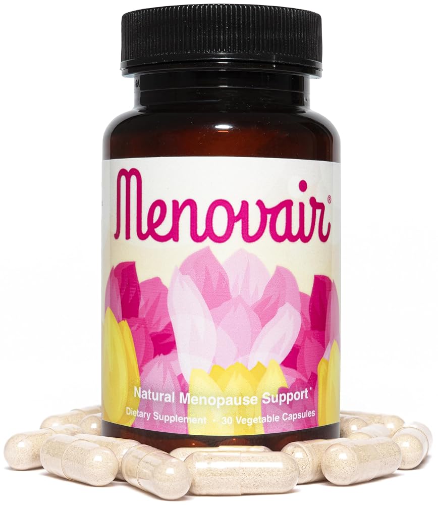 Menovair Natural Menopause Support Supplement for Women - 30 Vegetarian Capsules - image 5