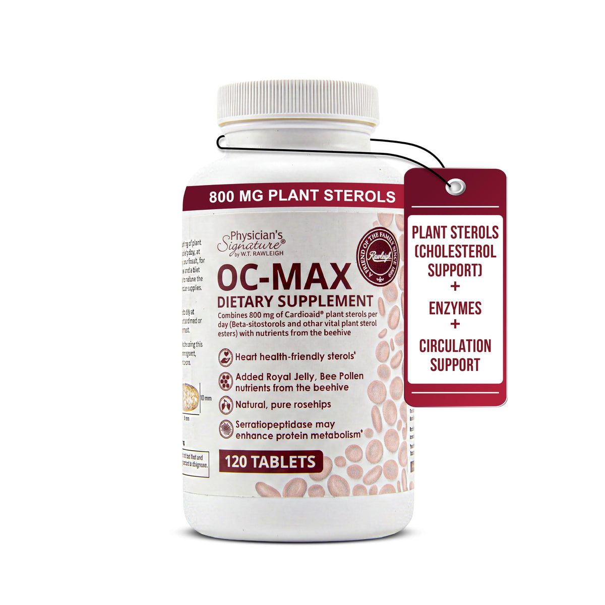 Rawleigh OC-MAX Heart Health Formula - 120 Caplets
