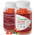 Velna zivs Grass Fed Beef Liver Gummies for Energy & Immunity - 60 Count