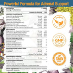 Tervaies Adrenal Support Adaptogen Complex - 60 Tablets - image 2
