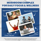 VEGATOT Mushroom Complex 1560mg 10-in-1 Lion's Mane Cordyceps - 150 Capsules - image 3