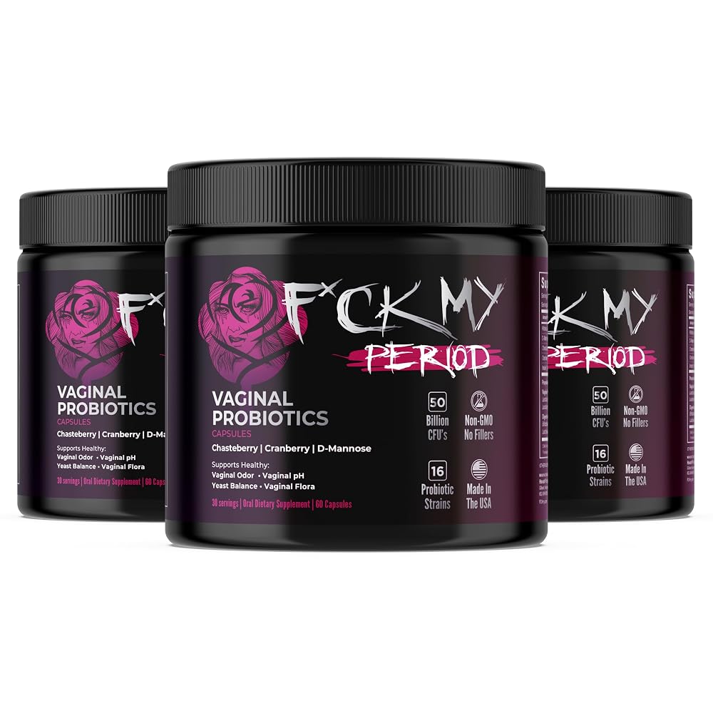 fckmy Vaginal Probiotics for Women pH Balance - 30 Capsules