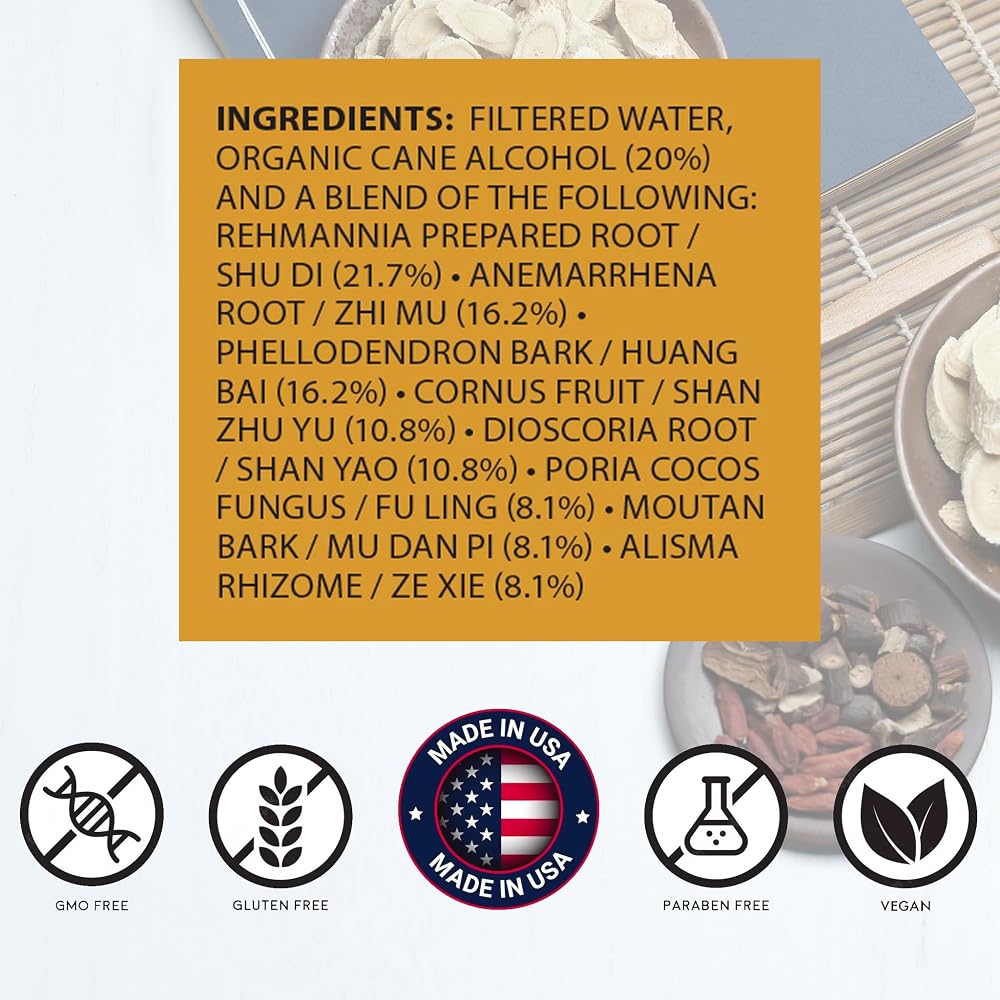 root + spring Rehmannia Eight Herbal Tincture