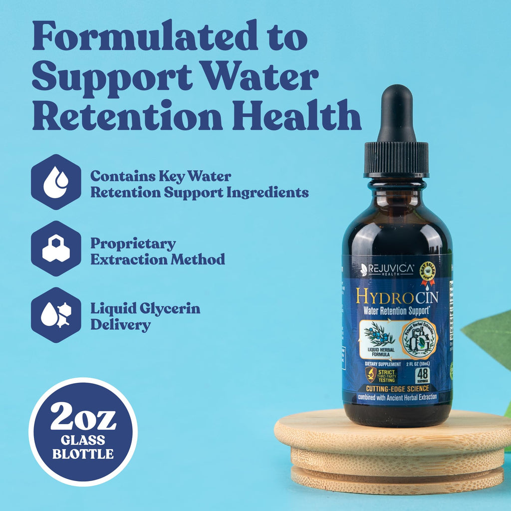 Rejuvica Health Hydrocin Natural Diuretic for Healthy Water Balance