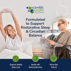 Scientific Health Solutions Melatonin 60mg Sleep Aid - 120 Capsules - image 2