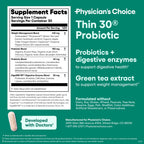 Physician's CHOICE Probiotics for Weight Management & Bloating - 30 Capsules - image 6