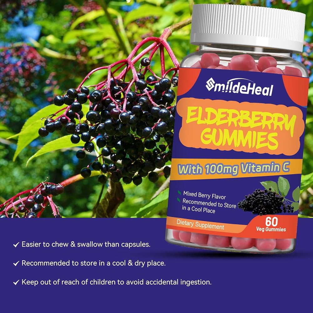 SmildeHeal Elderberry Supplements