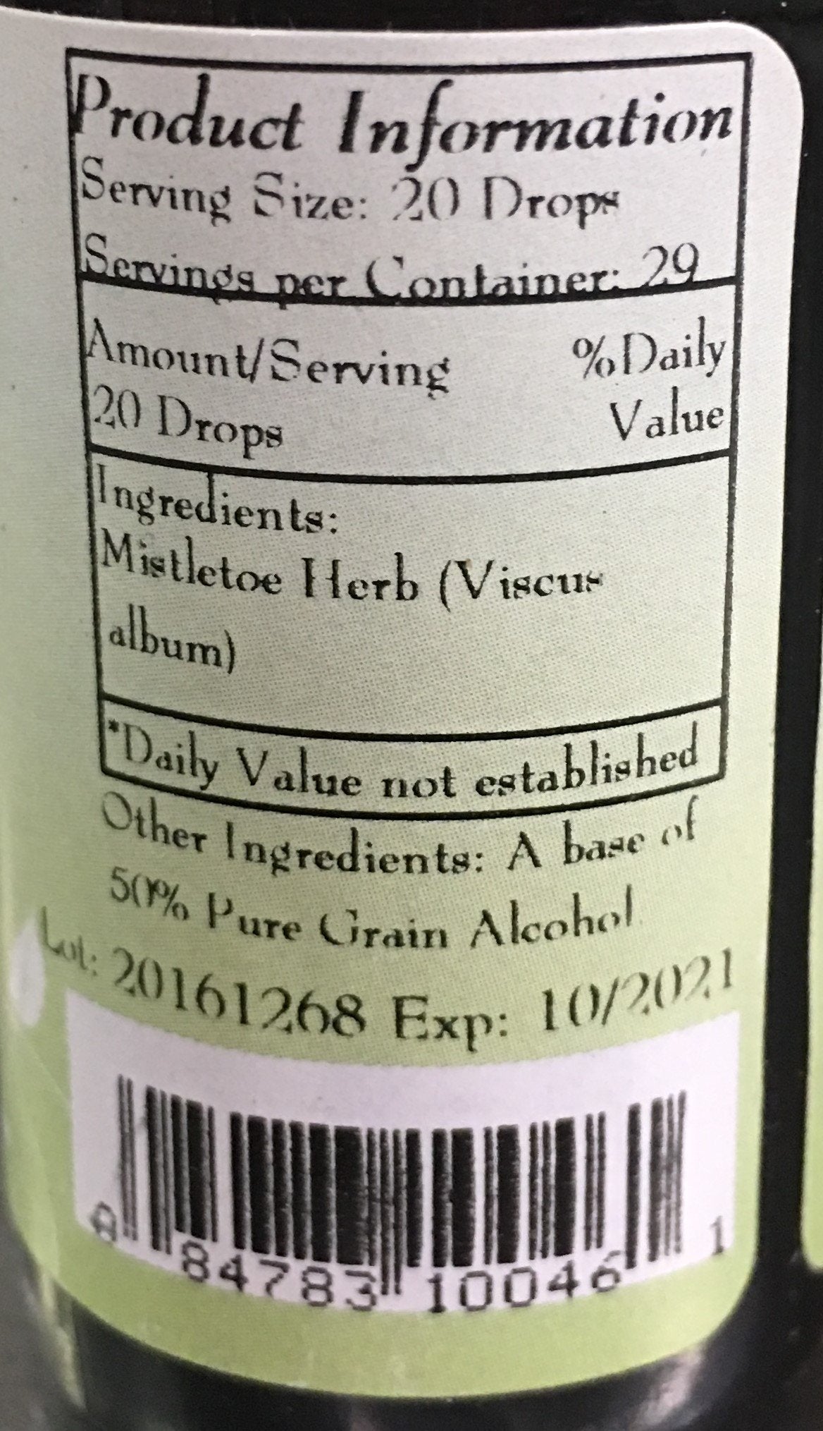 Best Botanicals Mistletoe Herb Extract - 1 Fl Oz - image 2