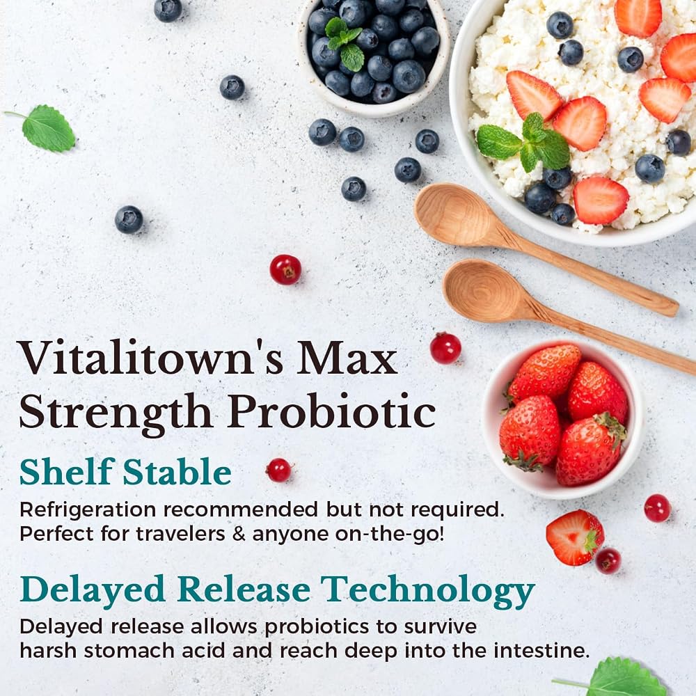 Vitalitown Probiotics for Men & Women