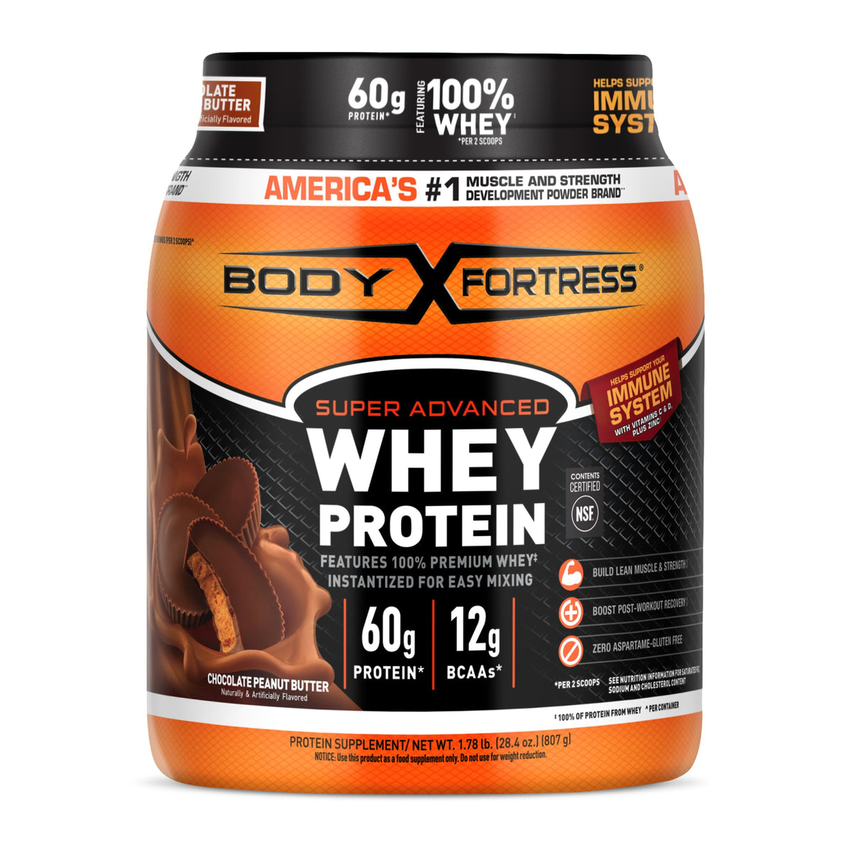 Body Fortress Super Advanced Whey Protein Powder