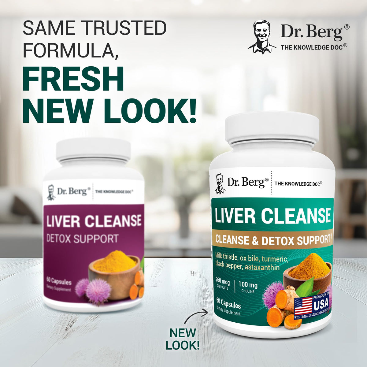 Dr. Berg Liver Cleanse Detox Capsules w/Unique Blend of Milk Thistle - image 2