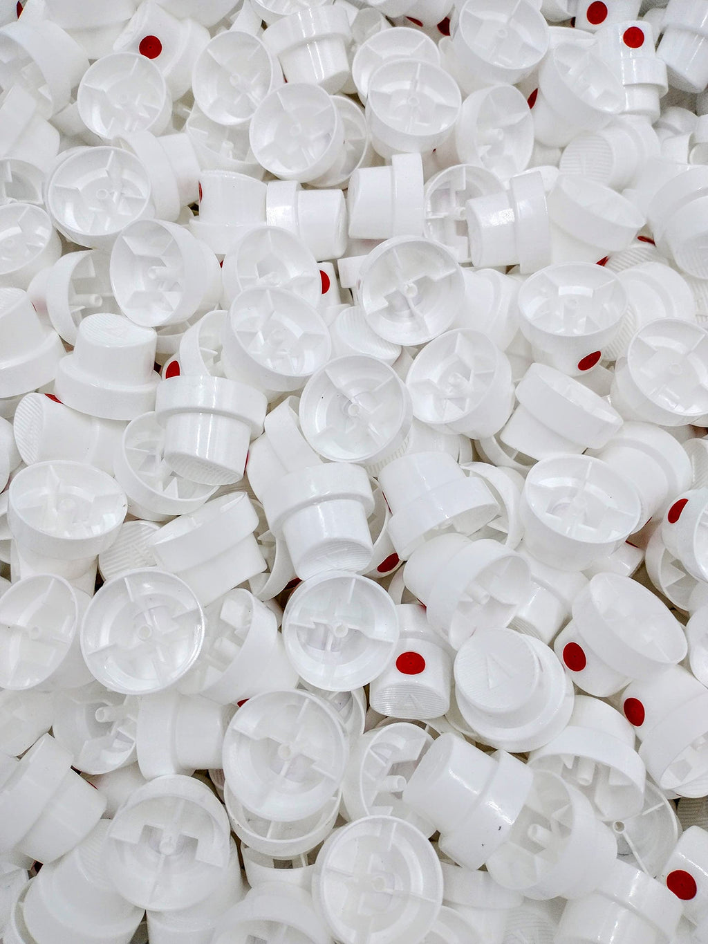 Spray Paint Caps Pink Dot Wide Replacement Caps - 1 Pack