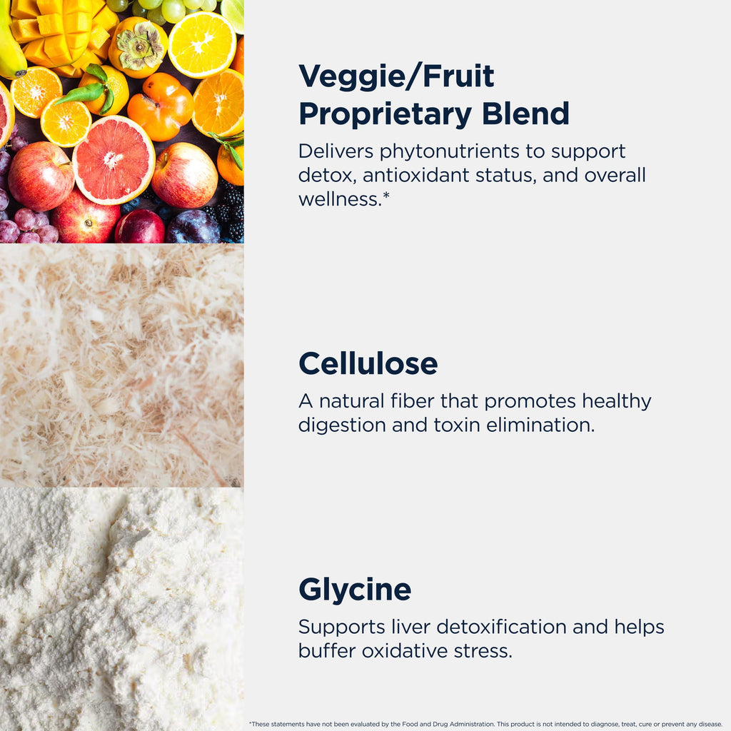 Designs for Health PaleoCleanse Plus - Detox Powder with 18g Bone