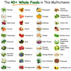 Wholesome Wellness Whole Food Multivitamin for Men - 120 Tablets - image 6