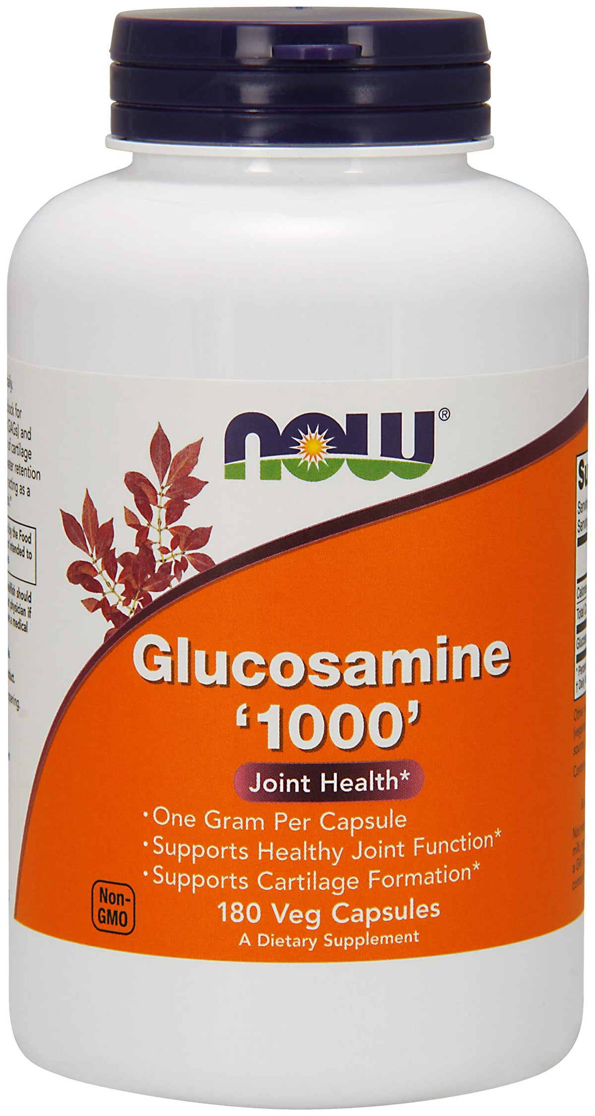 NOW Foods Glucosamine 1000 mg - 180 Capsules