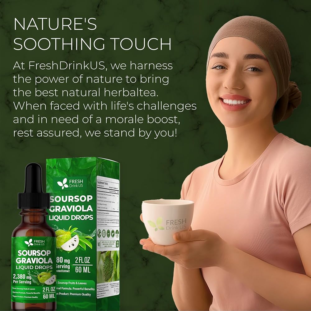 FRESHDRINKUS Soursop Graviola Extract Liquid - 2 fl oz - image 8