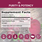 THE ENCLARE NUTRITION Beet Root Capsules Organic Beet Root Powder