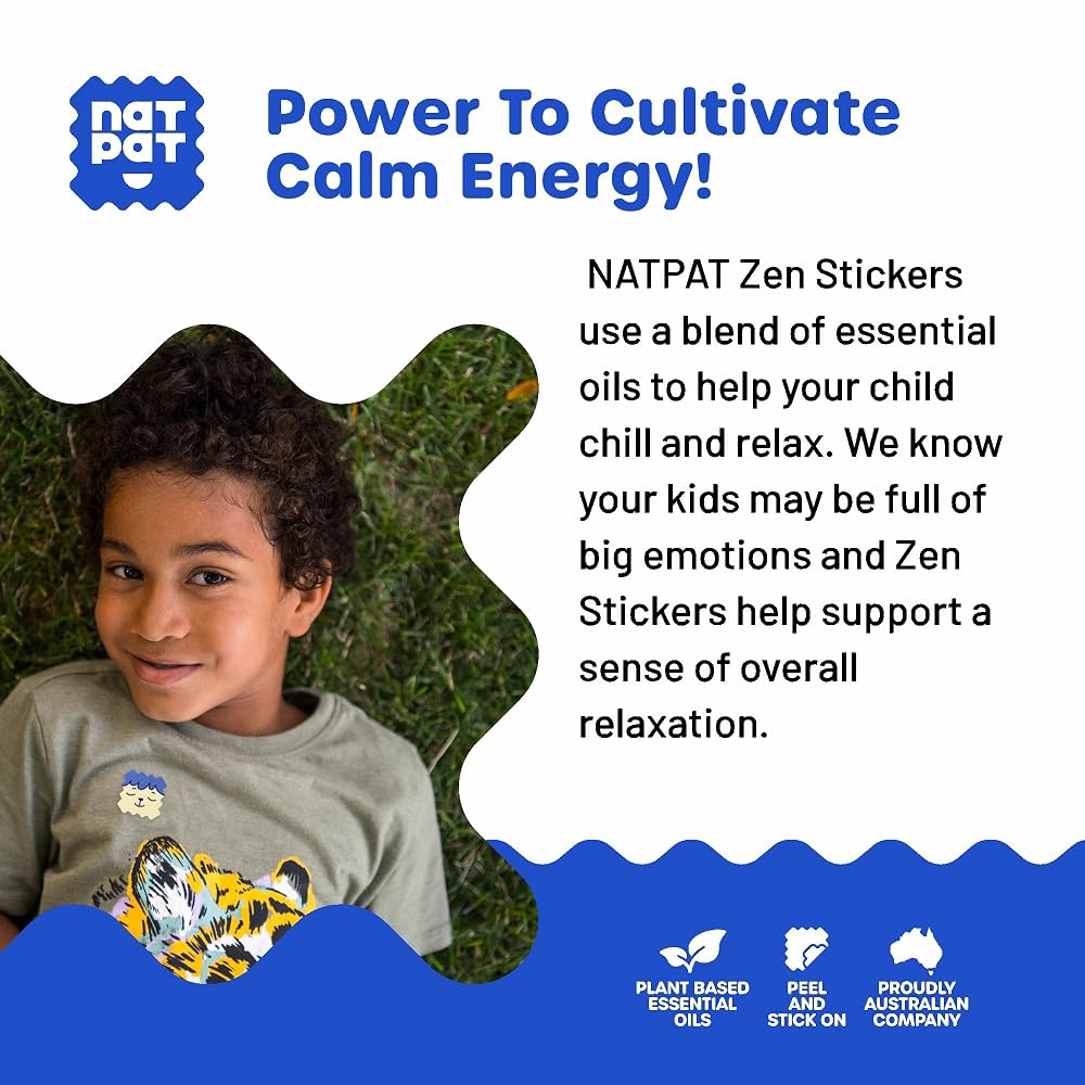 The Natural Patch Co. Zen Patch Mood Calming Stickers for Kids - 24 Count - image 3