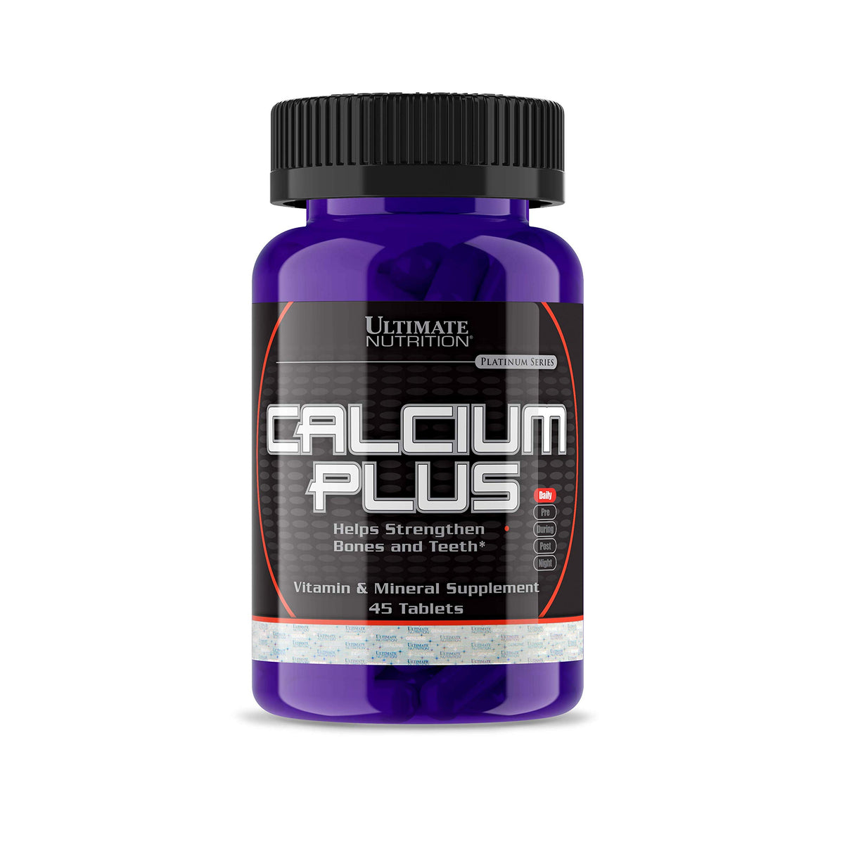 Ultimate Nutrition Calcium Plus Vitamin D Supplement - 45 Tablets - image 2
