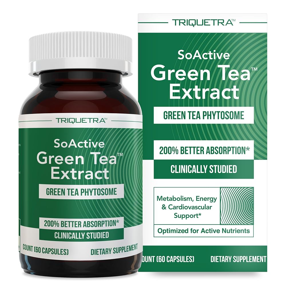 Triquetra Health SoActive Green Tea Extract - 60 Capsules