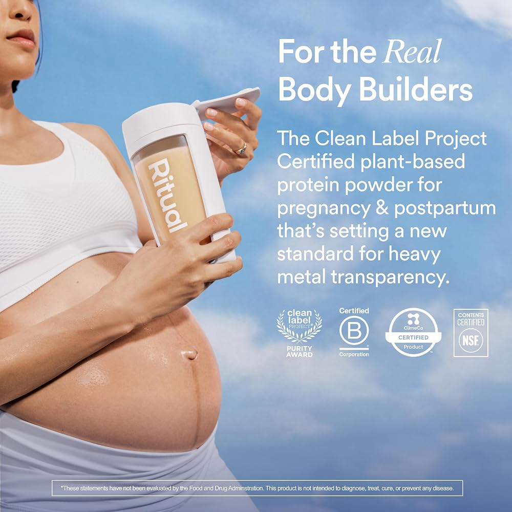 Ritual Essential Protein Prenatal Vegan Powder Vanilla - 1 Lb - image 2