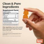Bulletproof Sugar-Free Peach Ginger Turmeric Gummies - 60 Count - image 2