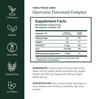 Eclectic Institute Raw Quercetin Flavonoid Complex Powder - 3.2 oz - image 2